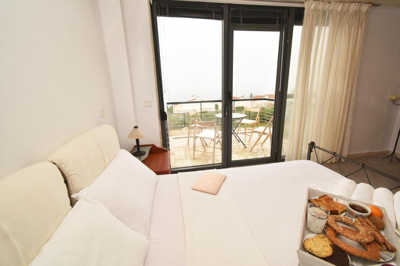 Olia Sea View Shared Pool Villa, Nea Fokea Exterior photo
